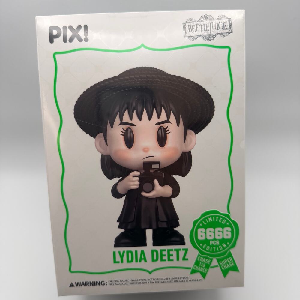 Thrilljoy Beetlejuice Lydia Deetz Limited Edition 6666 Vinyl Figure Sealed